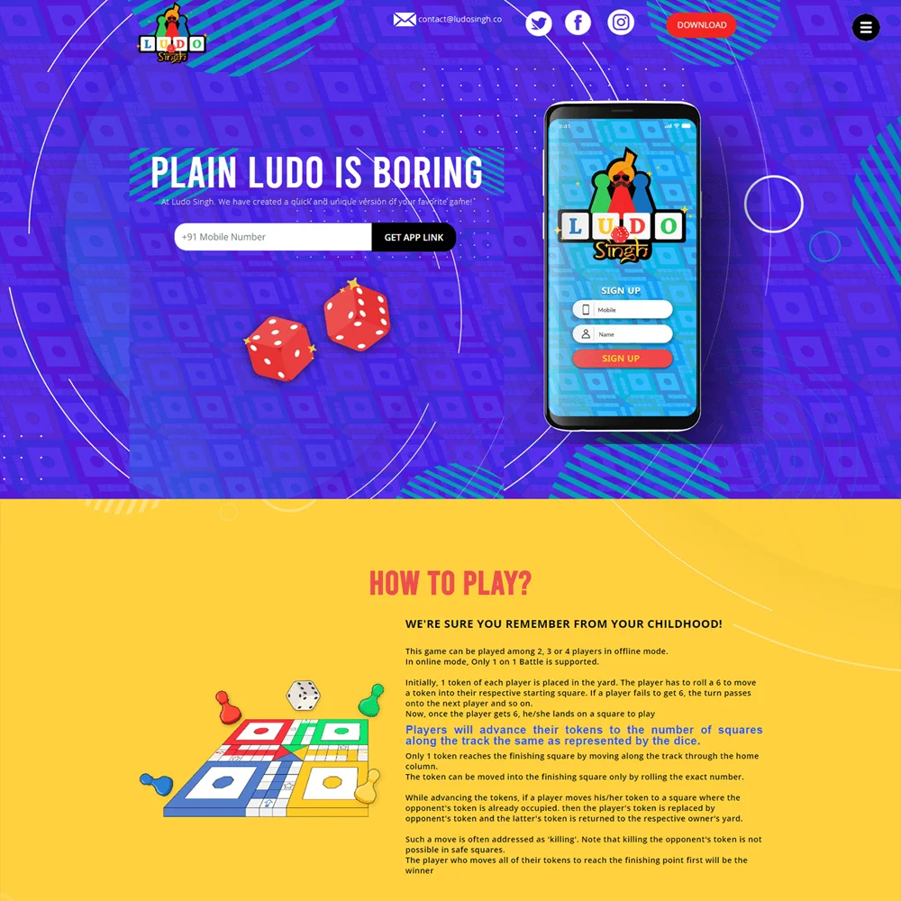 Ludo Singh Game